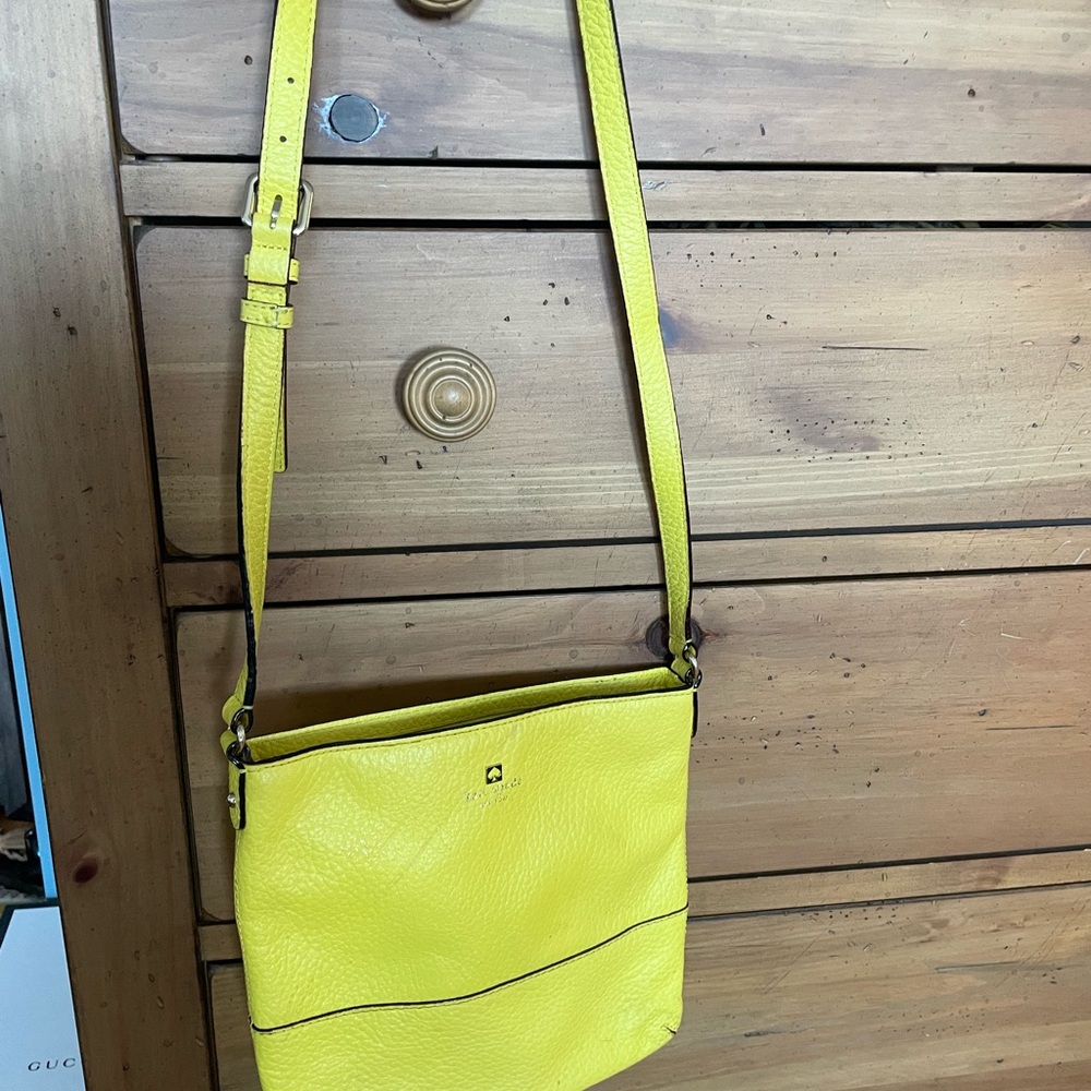Kate spade Yellow Crossbody Bag